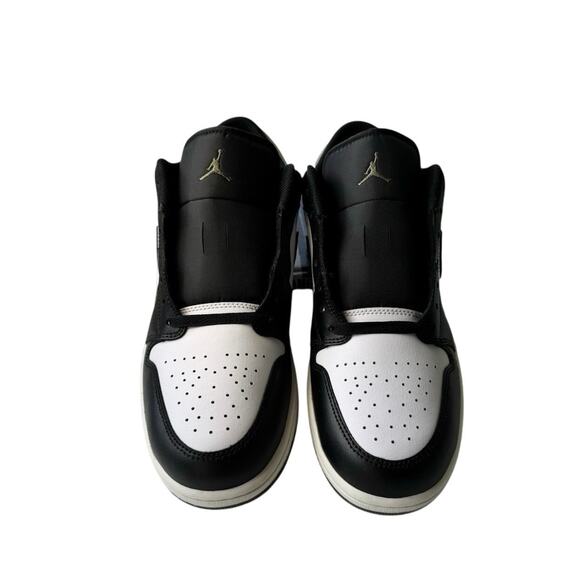 Nike Air Jordan 1 Low Black Toe Medium Olive 553558-092 Men's Size 12 NEW - Picture 8 of 10